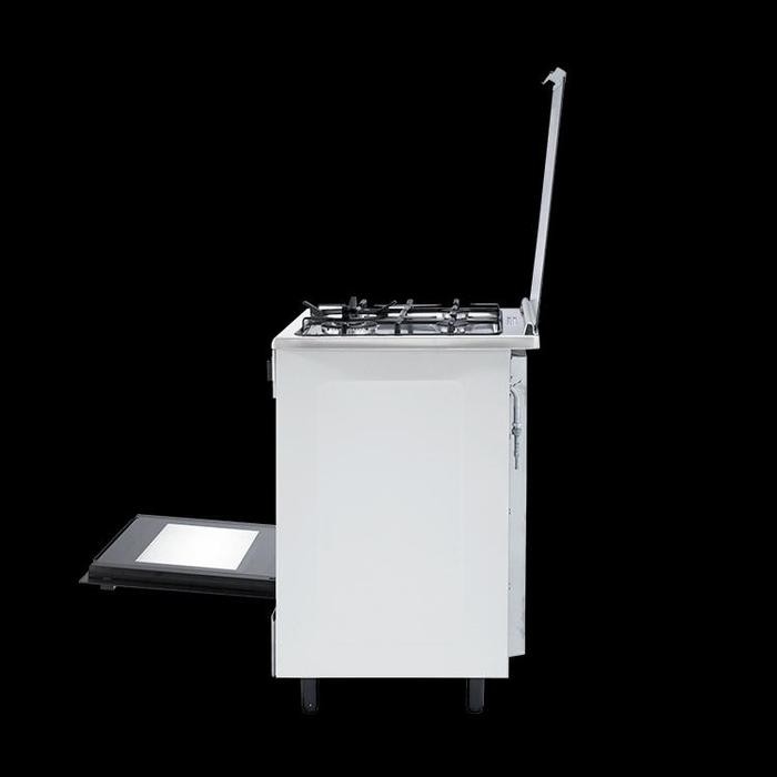 Kompor Stainless Steel Modena Fc5642S Crystal Lid Kompor 4 Tungku Fc 5642 S