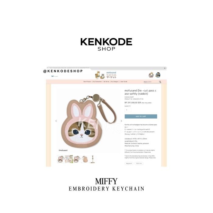 

ID Card Holder Gantungan Kartu Flazz emoney Mofusand