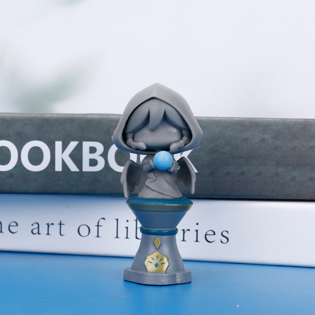 Genshin Impact Account Action Figure Anime Game Genshin Impact Keqing Amber Klee Mona Figma Figurine