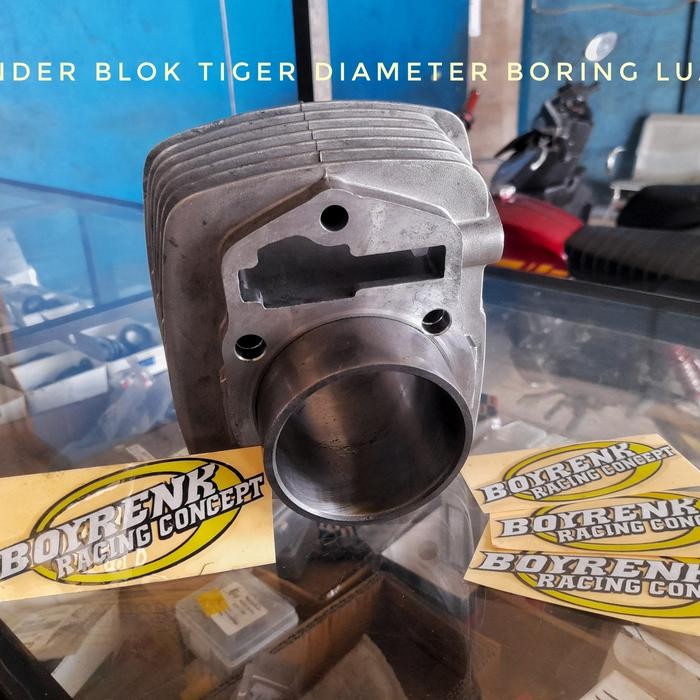 Cylinder Blok Tiger Diameter Luar Boring Std 72 73 74 - Boyrenk Racin