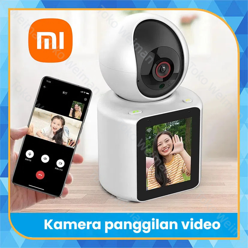 NEW PRODUCT XIAOMI KAMERA CCTV FULL HD 4MP, KAMERA PENGAWASAN VISUAL DUA ARAH CCTV, KAMERA INTERKOM