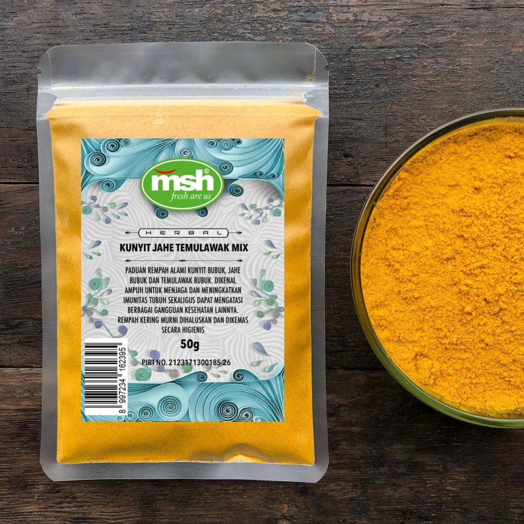 

MSH Kunyit Jahe Temulawak Mix 50 g