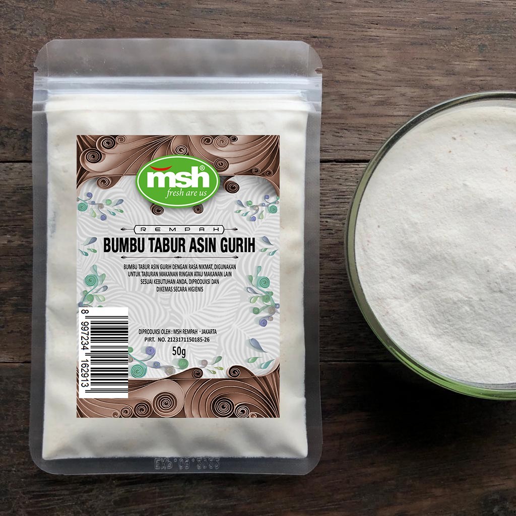 

MSH Bumbu Tabur Asin Gurih 50 g