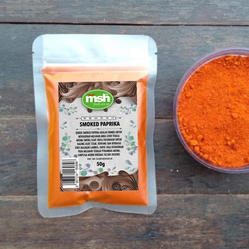 

MSH Smoked Paprika 50 g