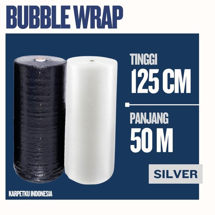 

Toso - Bubble Wrap Hitam 125Cm X 50M Anti Lihat, Packing Aman, Cocok Untuk Barang Elektronik,