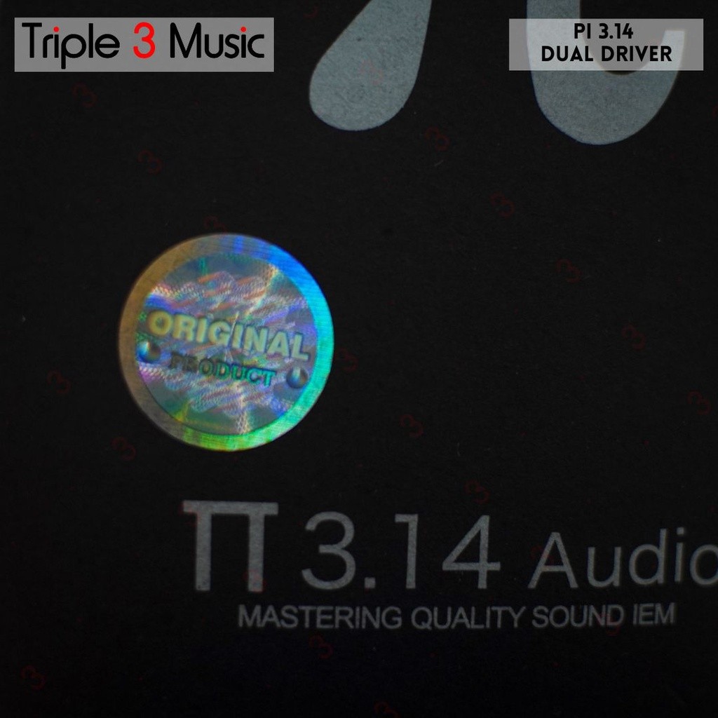 Phi Pi 3.14 audio IEM dual driver PLIISEN121 in ear monitor ORINAL