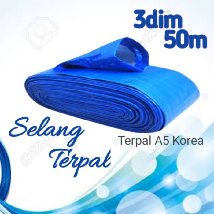 SELANG TERPAL PLASTIK / SELANG PENGAIRAN / SELANG TERPAL 3DIM / SELANG