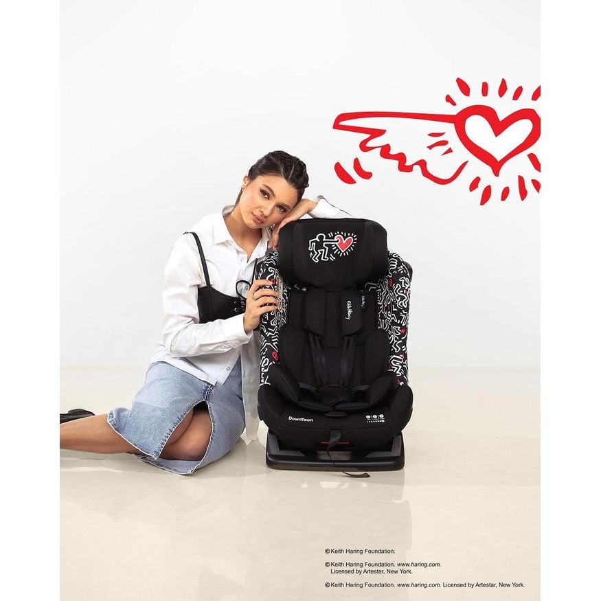 Carseat Cocolatte Downtown Black Keith Haring / Kursi Mobil Anak