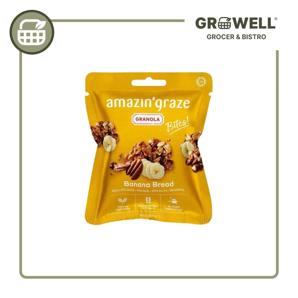 

AMAZIN GRACE BANANA BREAD GRANOLA 40GR