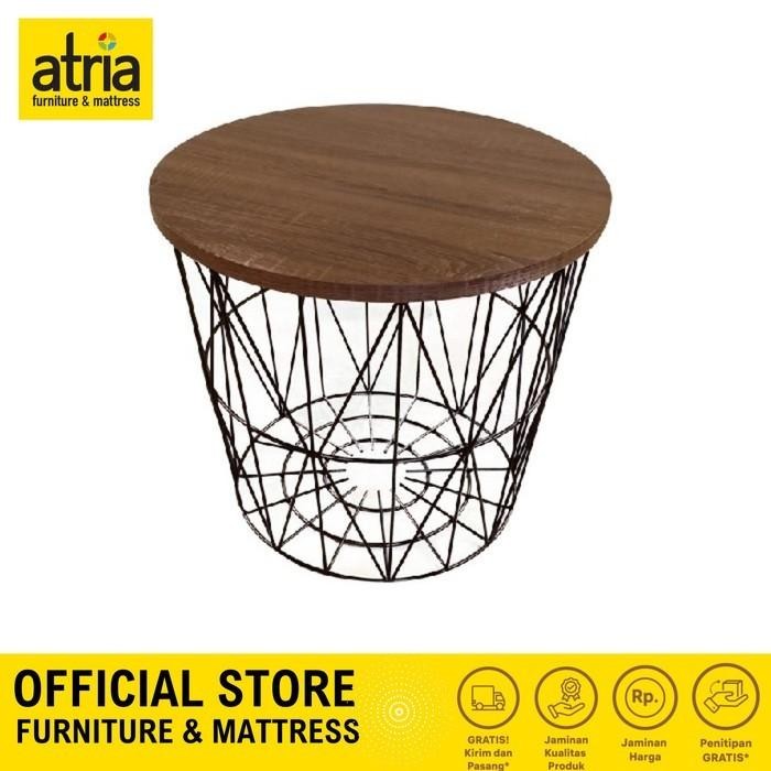 Meja Tamu Meja Unik Meja Simpan Atria Bulat Sidney