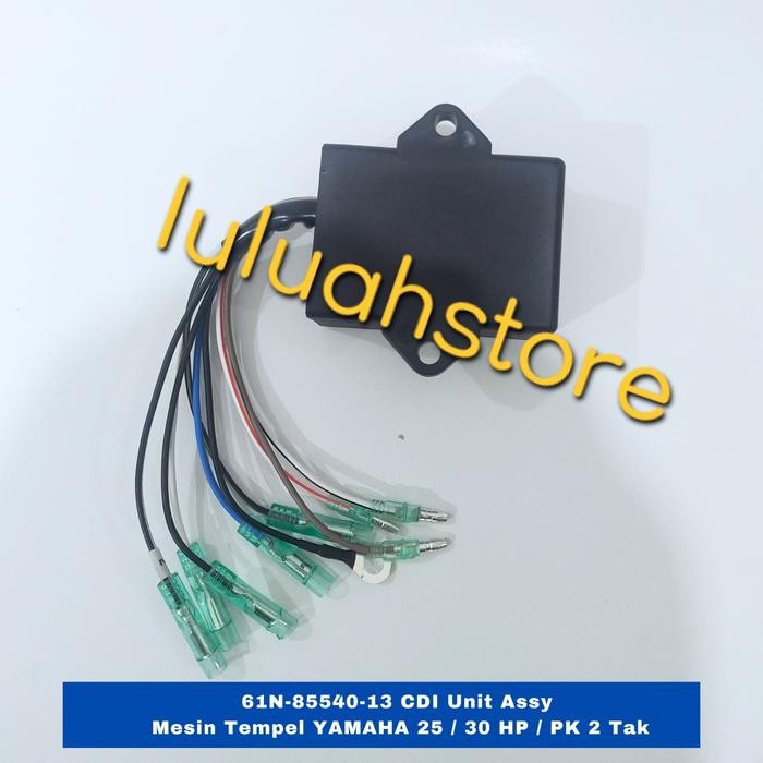 61N-85540-13 CDI UNIT ASSY MESIN TEMPEL YAMAHA 25/ 30 HP/ PK 2 TAK BERKUALITAS