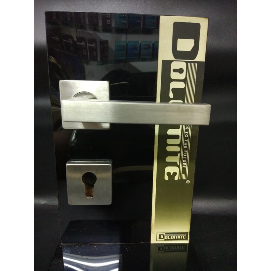 HANDLE PINTU/ GAGANG PINTU SOLID RUMAH MINIMALIS KOTAK STAINLESS STEEL