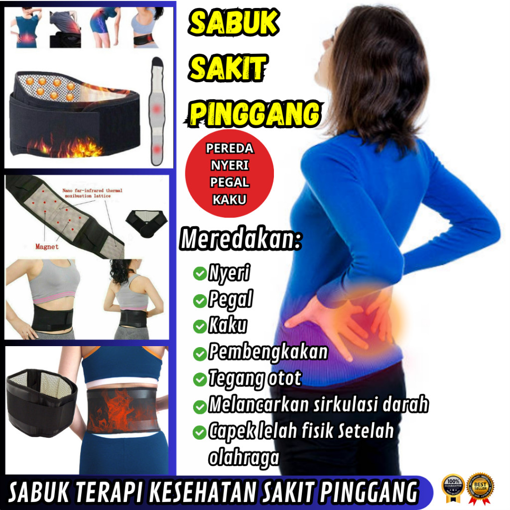 Asta Korset Terapi Pinggang Korset Terapi Pemanas Pinggang Sabuk Penghangat Pinggang Sabuk Pinggang