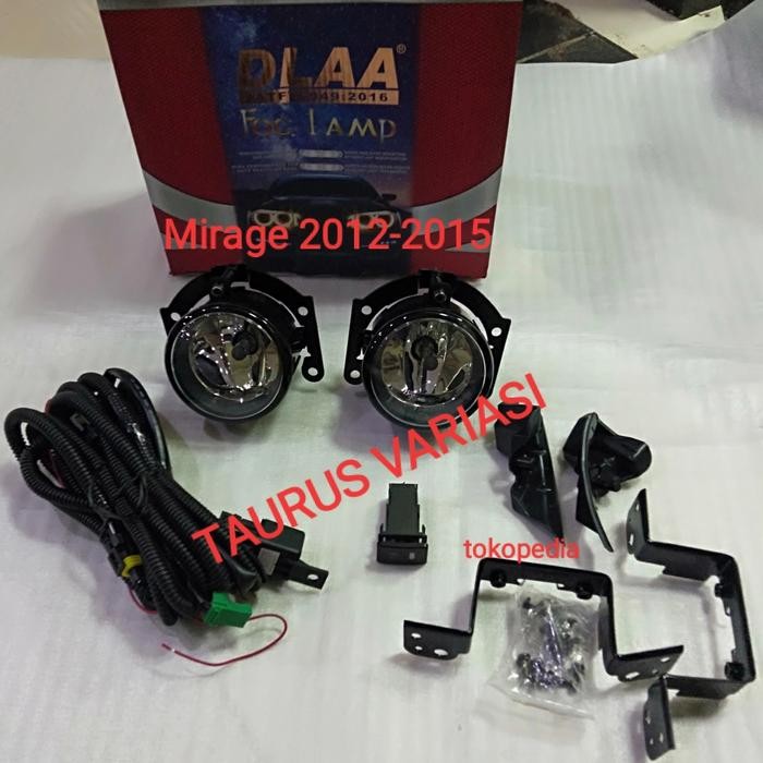 Terbatas Foglamp Bemper Lampu Kabut Mobil Mitsubishi Mirage 2012-2015