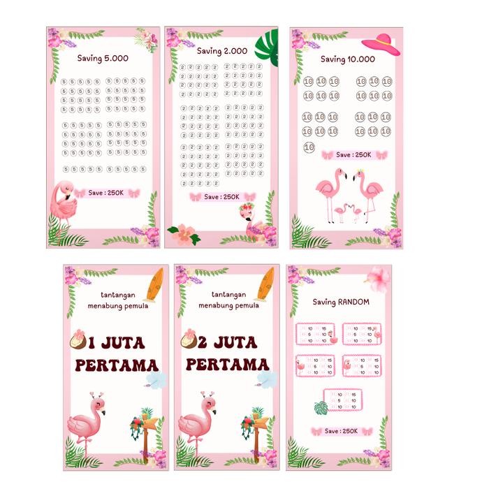 

Aman - Paket Menabung Pakai Binder Binder Keuangan Tantangan Menabung 1 Juta Pertama 2 Juta Pertama