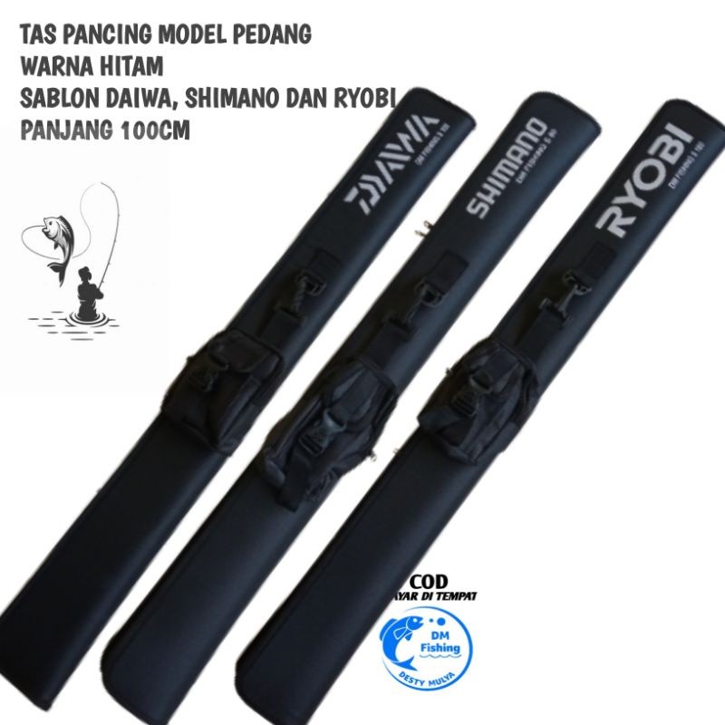 TREA TAS PANCING HARDCASE DAWA RYOB SHIMNO DAN SASAME MODEL PEDANG HITAM