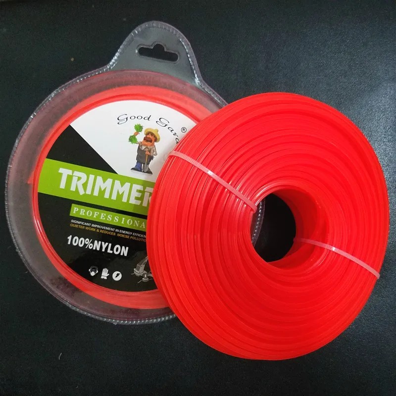 2.4mm/2.7mm/3mm 450g  Nylon Trimmer Line Grass Cutter Rope Trimmer Roll Cord Wire String for Grass S