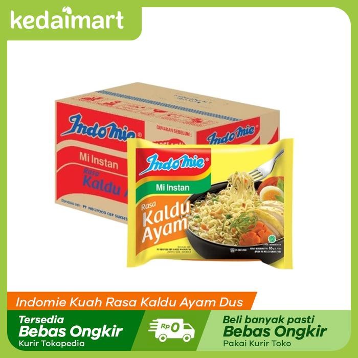 

Ready JT Indomie Kuah Rasa Kaldu Ayam Dus