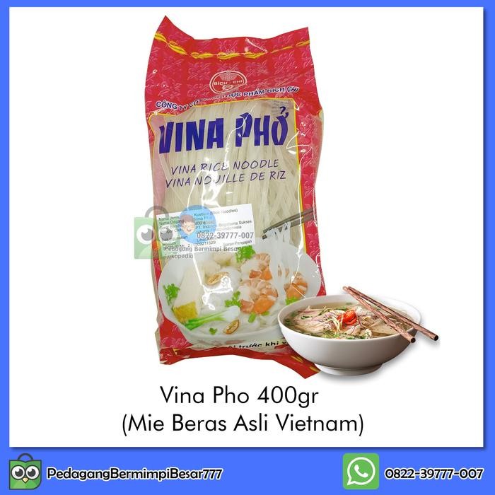 

Ready JT Vina Pho Rice Noodle Kwetiau Vietnam Mie Beras