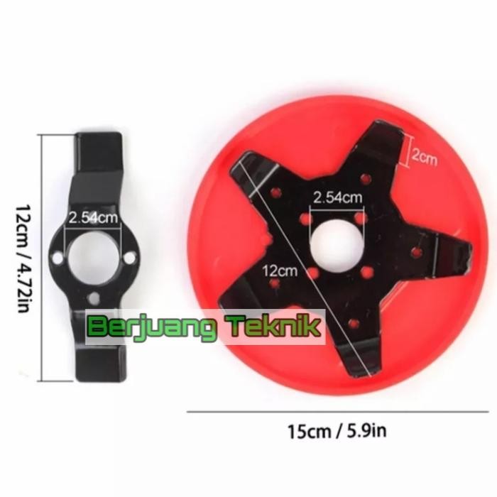 Mata Pisau Penyiang Gulma Sawah Weeder Plate Penyiang Matun Padi