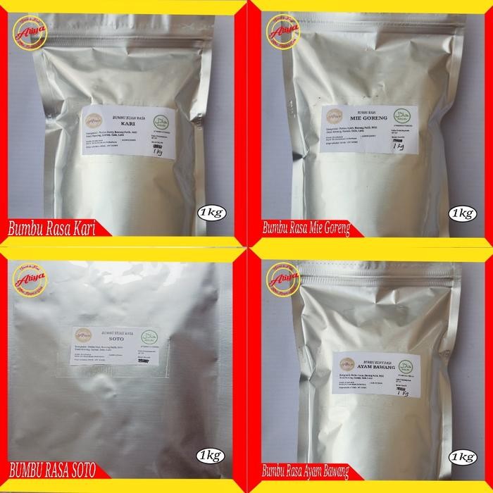 

Ready JT Bumbu indomie rasa AYAM BAWANG. KARI, MIE GORENG(1kg). enak melezatkan