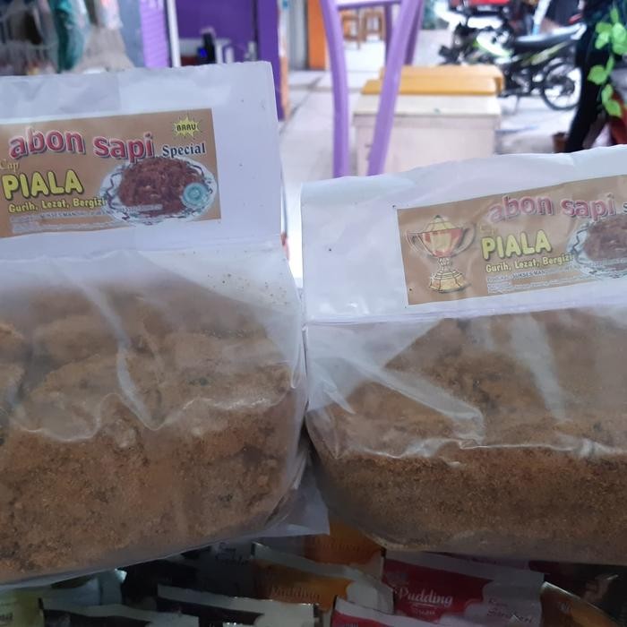 

SALE !!! ABON SAPI PIALA 1KG READYY