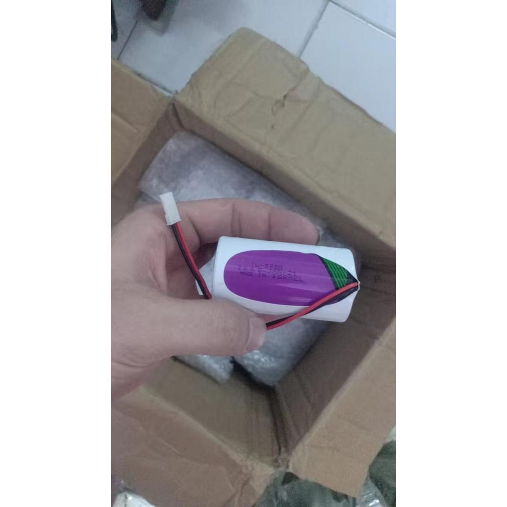 Battery Baterai Lithium Tadiran PLC TL-5930 3.6V D 19Ah Socket Plug