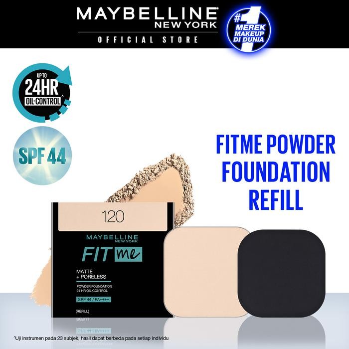 Best- Maybelline Fit Me 24Hr Oil Control Powder Foundation Refill