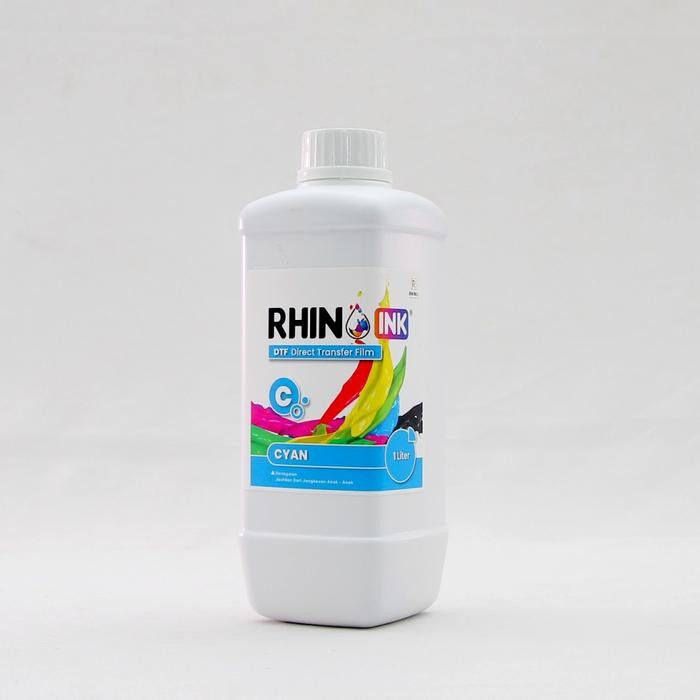 

RHINO INK TINTA DTF (DIRECT TRANSFER FILM) - KUALITAS PREMIUM 1 LITER