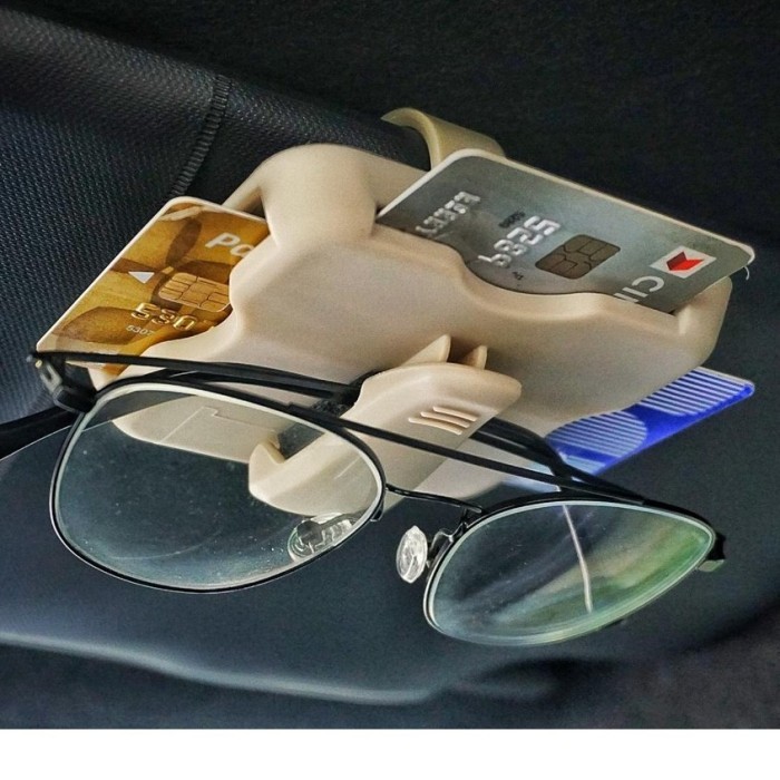 Diskon... Card Holder Sun Visor / Tempat Kartu Kacamata Mobil Suzuki Xl7