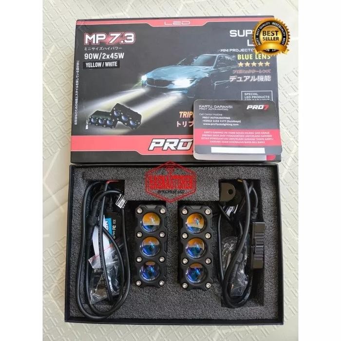 Pro7 Mp.7.3 Mini Laser Pro7 3 Mata Mini Projector Lasergun