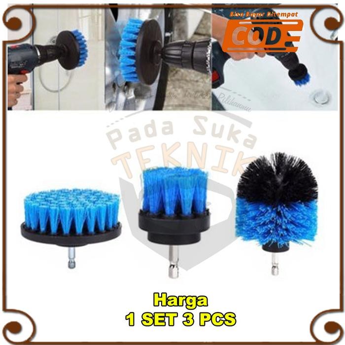 Kepala Mata Bor Kepala Sikat Sofa Karpet Springbed Brush 1 Set
