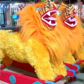 SSN68 odong2 mainan odong singa size m