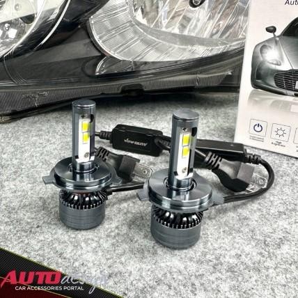 ADF9D Lampu LED Mobil 50Watt Chip CSP 12Volt Putih 6500K H1 H3 H4 H7 H8 H11 H16 HB3 HB4 HIR29012