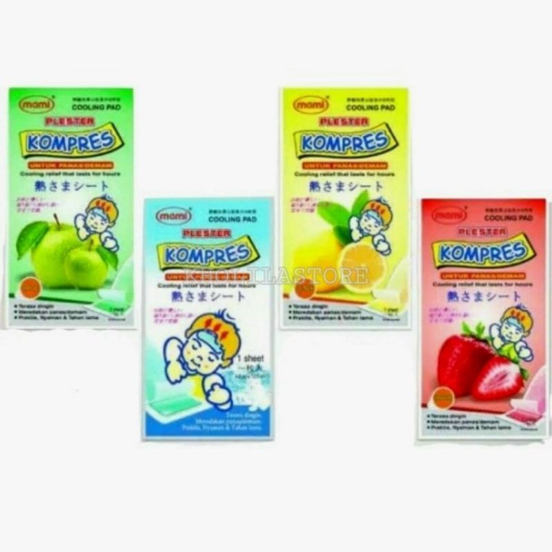 

Terbaru Mami Plester Kompres Anak Isi 12 Pcs Original