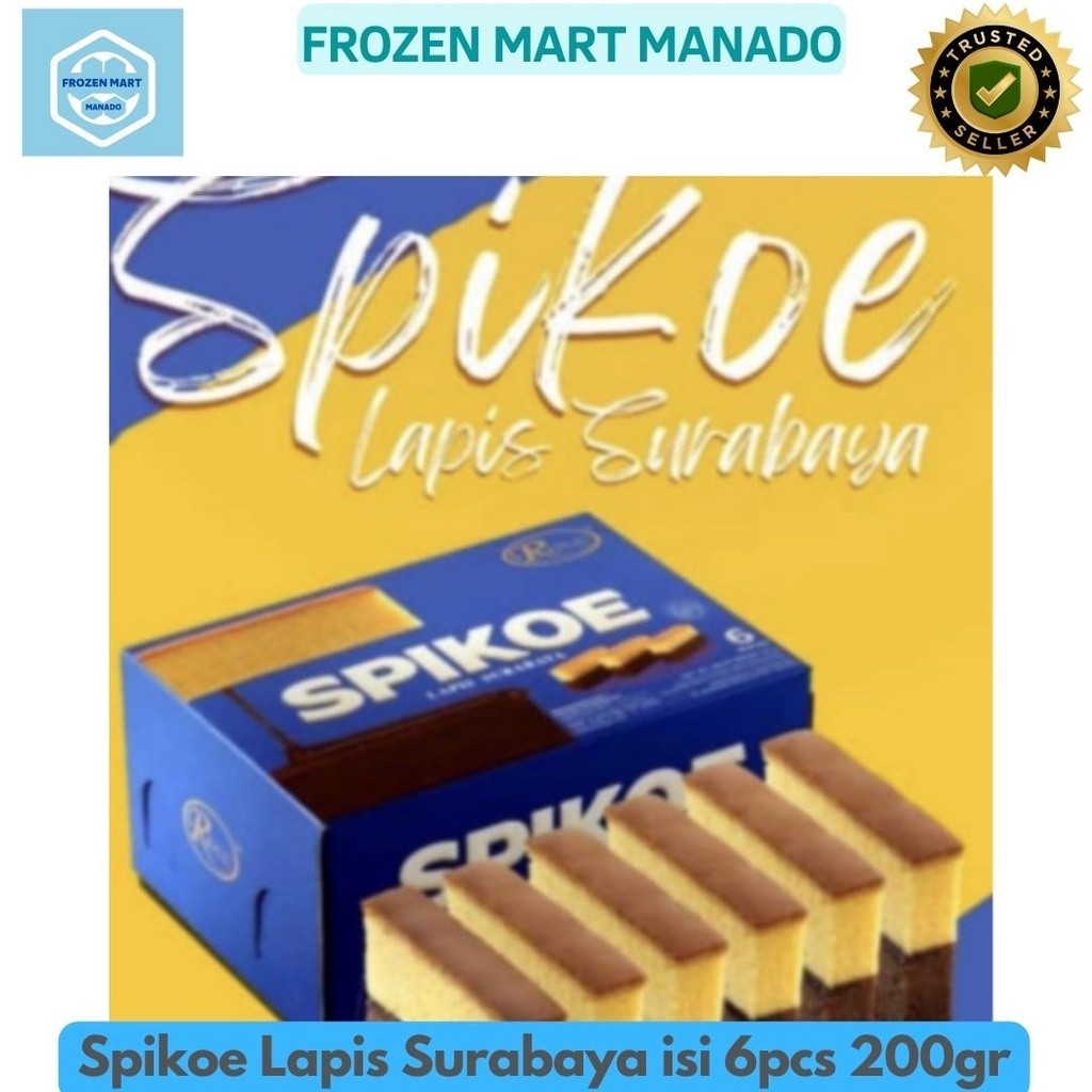 

Spikoe Lapis Surabaya isi 6pcs 200gr - Frozen Food Tomohon