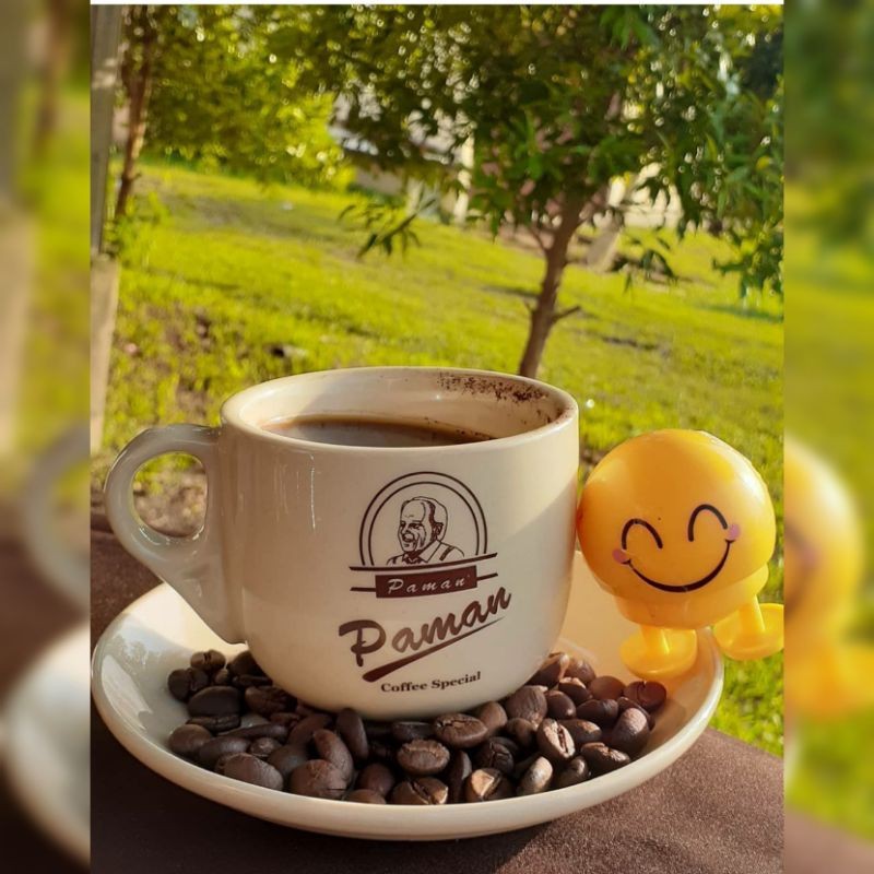 

PROMO Kopi Bubuk Hitam Robusta Nikmat Mantap Cap Paman Jambi 250gram