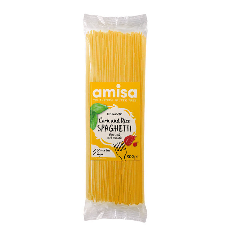 

Terlaris! Amisa Organic Spaghetti Corn & Rice g