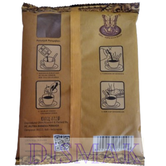 

PROMO Kopi Bali Kupu Kupu Bola Dunia