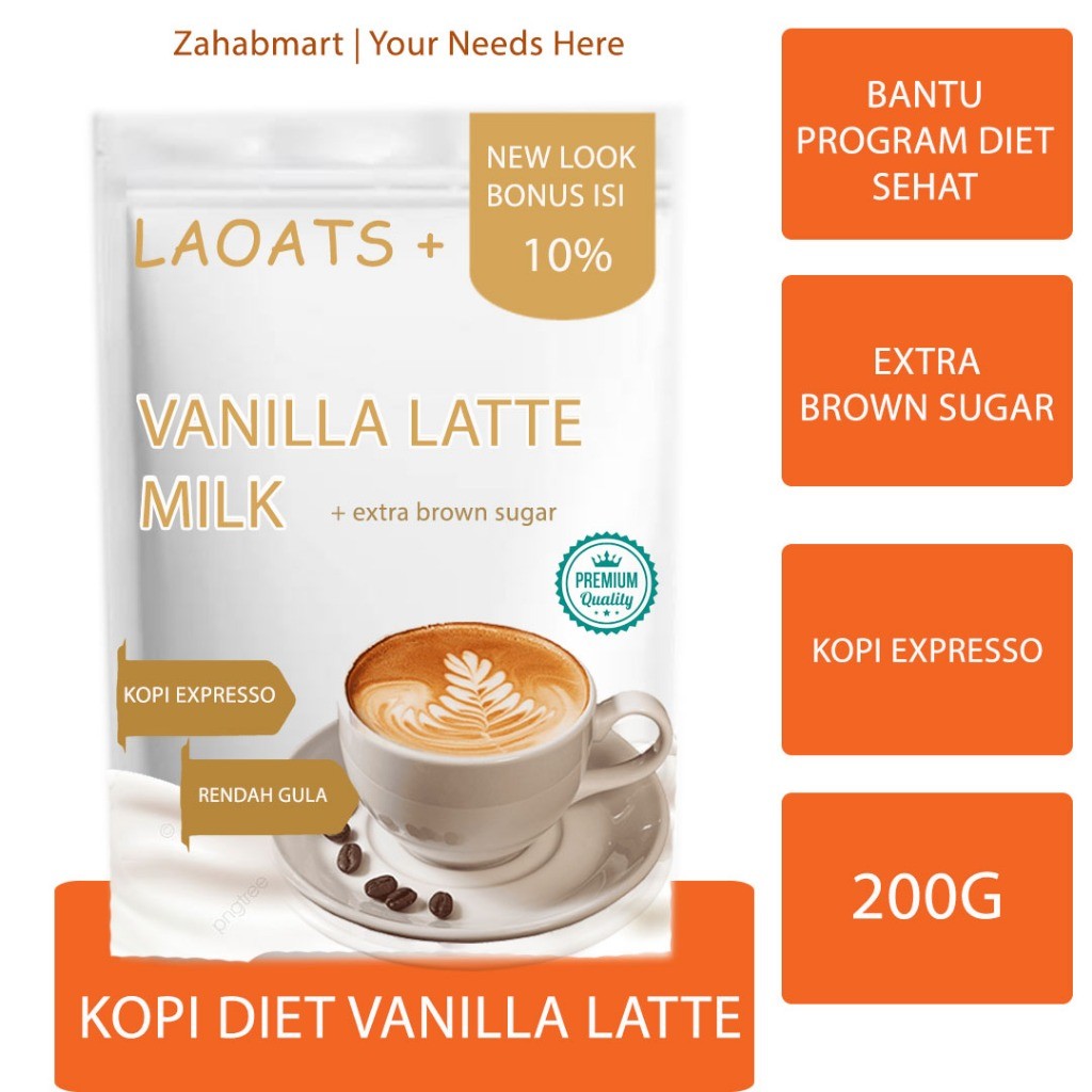 

PROMO Kopi Robusta Rendah Kal Low Fat Kopi Susu en Coffee Laoats