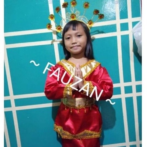 Baju Adat Riau TK & SD // Baju Adat Melayu // Baju Adat Anak