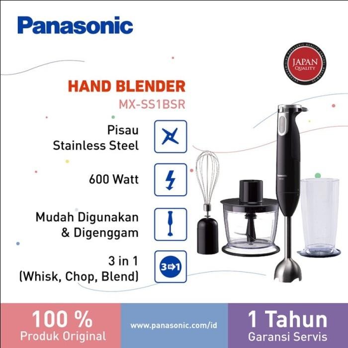 Panasonic Blender Tangan Hand Blender Mx-Ss1Bsr