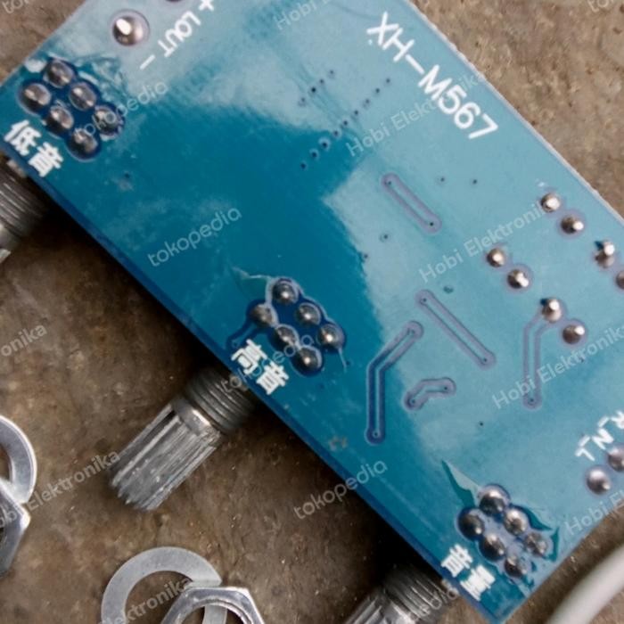 Stereo Digital Audio Amplifier Tpa3116D2 2X80W Dengan Tone Control