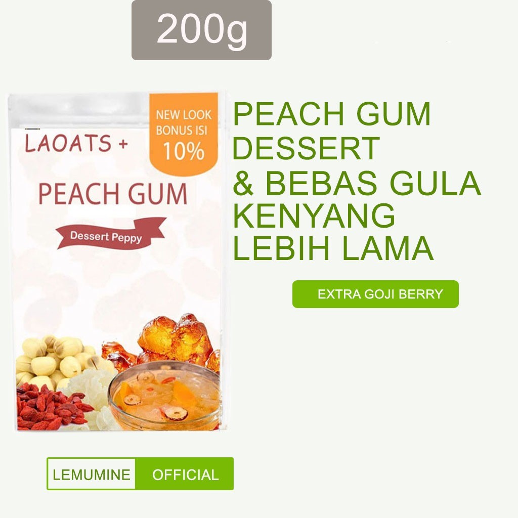 

Terlaris! Peach Gum Dessert Lengkap Minuman Penurun Berat Badan Badan Laoats