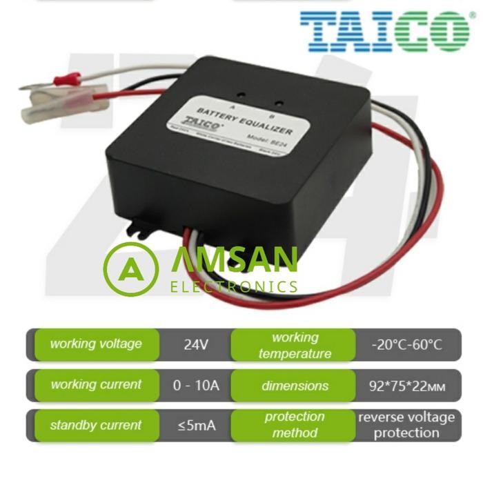 Battery Baterai Equalizer Aki Accu Balancer 24V Bms Aki Equaliser Tbk