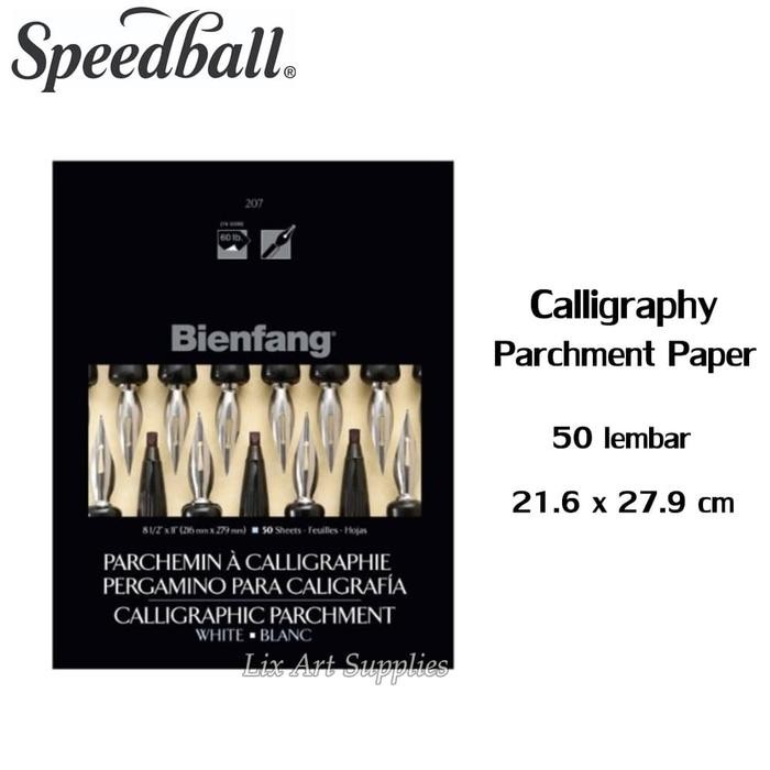 

Bienfang Calligraphy Parchment Paper 8.5 X 11 Inch - 50 Sheets / White