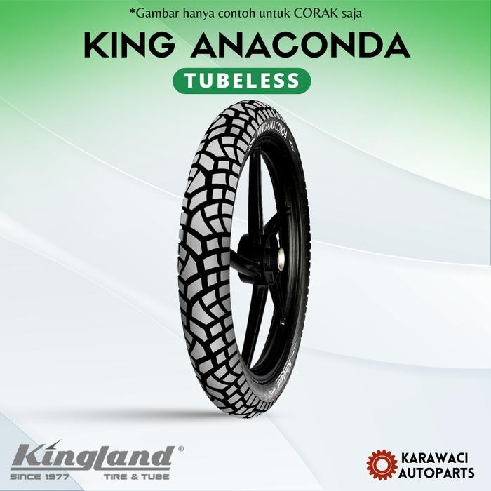 Ban Motor Kingland King Anaconda 100/80-14 Tubeless