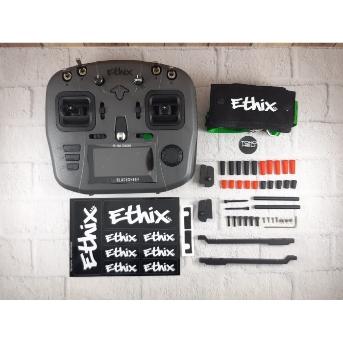 PROMO ETHIX MAMBO RADIO TBS TRACER TX MODULE TRANSMITTER RC CONTROLLER PACKING AMAN