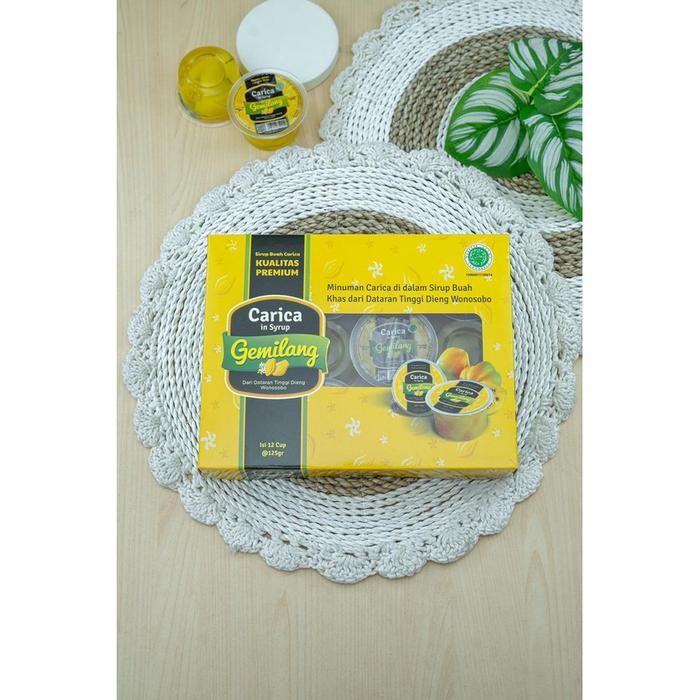 

Tjia Wu - Carica Khas Dieng - Carica Gemilang Isi 12 Cup