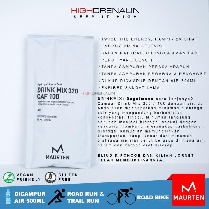 

Tjia Wu - Maurten Drinkmix 320 4 Pcs Non Kafein Nutrisi Minuman Berenergi